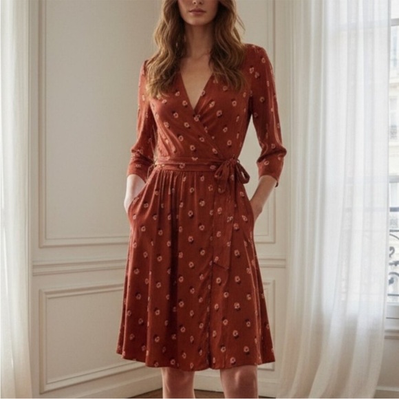 Matilda Jane Dresses & Skirts - Matilda Jane Isn’t It Lovely Faux Wrap Dress L